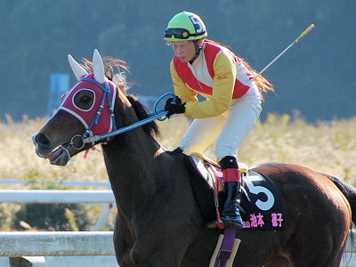 池本徳子騎手(LJS2008高知ラウンドにて)